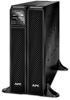 Источник бесперебойного питания мощностью 2200ВА для серверных систем APC Smart-UPS SRT RM, 2200VA/1980W, On-Line, Extended-run, Tower (Rack 2U convertible), Out: 8xC13 2xC19, Black, 1 year warranty