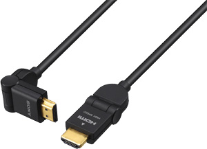 Кабель Sony HDMI v.1.4, 2 м, поворачивающиеся штекеры [DLC-HE20H]