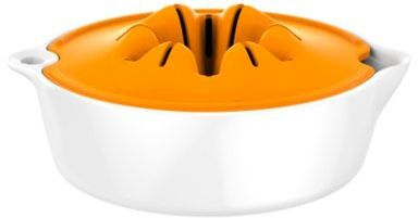 Соковыжималка цитрусовая Fiskars Functional Form 1016125 белый/оранжевый