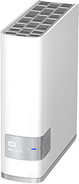 Сетевое хранилище NAS WD Original 4000 ГБ WDBCTL0040HWT-EESN My Cloud 1xDisk 1-bay