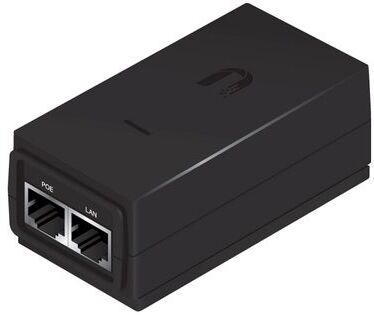 Блок питания для сетевого устройства Ubiquiti POE-15-12W блок питания 15 В 0.8 А Passive PoE (в комплекте вилка US, Переходник на евровилку US-EU арт. 104404)