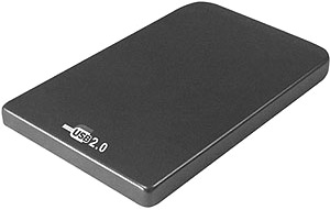 Контейнер для HDD 2.5" AgeStar SUB201 SATA черный USB2.0