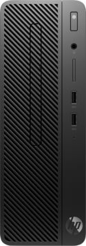 Компьютер HP 290 G1 SFF i3-8100/8/256 SSD/Multi/Kb+Mouse/W10Pro,черный (3ZE01EA)