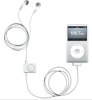 Пульт ДУ c FM-радио Apple iPod Radio Remote G (MA070) для iPod Classic