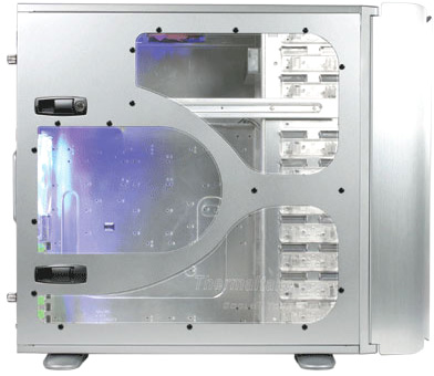 Корпус midiATX 2.03 Thermaltake Kandalf Silver Window (VD4000SWA) Liquid Cooling System (без б,п)