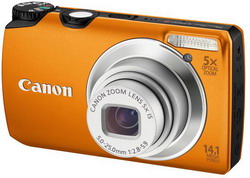 Цифровая фотокамера Canon PowerShot A3200 IS Orange
