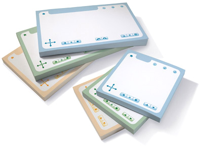 Набор блокнотов (6 шт.) Livescribe Sticky Notes для Smartpen [ANA-00043]