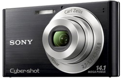 Цифровая фотокамера Sony CyberShot DSC-W320 Black