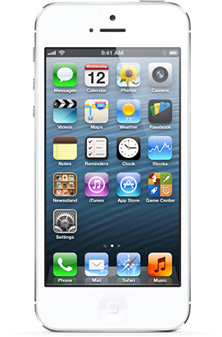 Коммуникатор Apple iPhone 5 [MD300RR/A] 32GB White & Silver