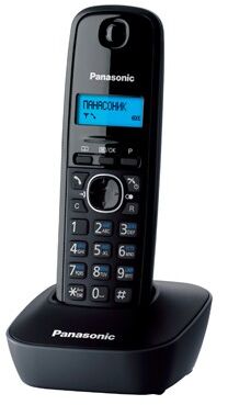 Р/Телефон Dect Panasonic KX-TG1611RUH серый АОН