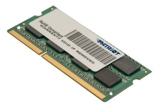 Память DDR3L 4Gb 1600MHz Patriot PSD34G1600L81S RTL PC3-12800 CL11 SO-DIMM 204-pin 1.35В single rank Ret