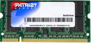 Модуль памяти SO-DIMM DDR-II 1024 Mb DDR800 Patriot