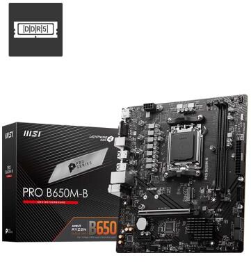 Материнская плата AMD B650 SAM5 MATX PRO B650M-B MSI