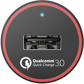 Автомобильное ЗУ Anker PowerDrive+ 1 Quick Charge 3.0, чёрное [A2210012]