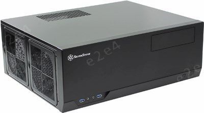 Корпус SilverStone GD09B, черный, ATX, Без БП (SST-GD09B)