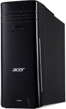 Компьютер Acer Aspire TC-230 DM A8 7410 (1.6)/4Gb/500Gb 5.4k/R7 340 2Gb/W10H/GbitEth