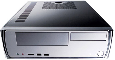 Корпус mATX  Antec Minuet Piano Black Slimline, 350W 80PLUS