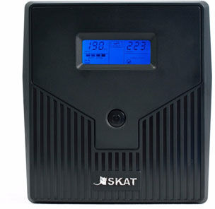 ИБП БАСТИОН SKAT-UPS 1000/600, 1000VA, 600W, EURO+IEC