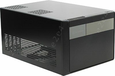 Корпус SilverStone SG11B, черный, mATX, Без БП (SST-SG11B)