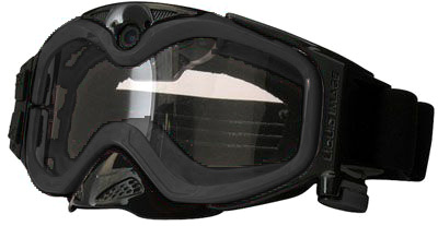 Видеомаска для летних видов спорта Liquid Image LIC365B Impact Series Offroad Goggle Cam черная