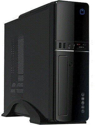 Корпус PowerCool S0507, черный, FlexATX, 300W (S0507-2-300W)