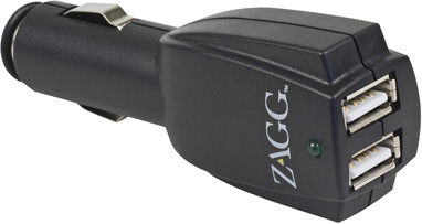Автомобильное зарядное устройство ZAGG Dual Charger для iPhone/iPad