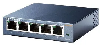 Коммутатор TP-Link TL-SG105 (L2) 5x1Гбит/с неуправляемый