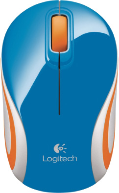 Мышь беспроводная Logitech Wireless Mouse M187 Blue USB (910-002738)