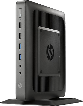 Тонкий клиент HP t620 Plus GX-420CA (2)/4Gb/SSD16Gb/HD8400E/Windows Embedded Standard 8 64/Kb+Mouse