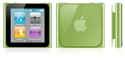 Аудиоплеер Apple iPod nano 6Gen [MC696QB/A] 16 GB green