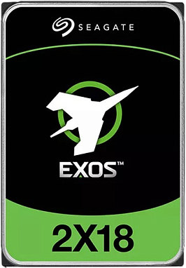 Жесткий диск/ HDD Seagate SAS 18Tb Exos 2X18 12Gb/s 7200 256Mb OFFICIAL RECERTIFIED 1 year warranty (Only HBA + software RAID) (replacement ST18000NM004J, ST18000NM000D, MG09SCA18TE, WUH721818AL5204)