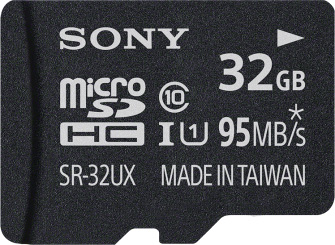 Карта памяти 32 Гб Micro SDHC Sony Class 10, с адаптером [SR32UXAT]