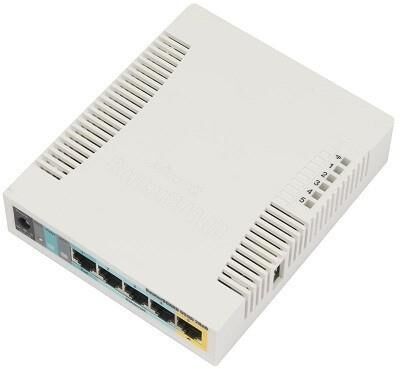 Wi-Fi точка доступа 2.4GHZ RB951UI-2HND MIKROTIK