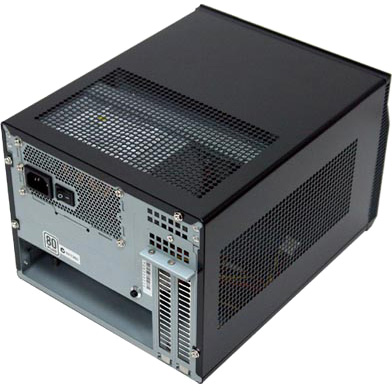 Корпус SFF mITX Cube Silverstone Sugo SG06B(S) SFX 450W