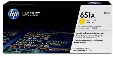 Картридж HP 651A лазерный желтый (16000 стр)