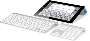 Цифровая клавиатура (наклейки) Mobee Magic Numpad для Apple Magic Trackpad MC380