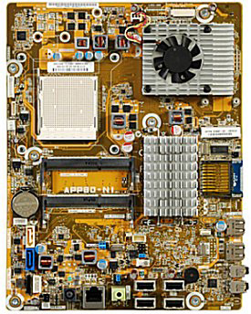 Моноблок HP Omni 100-5120ru 20" Ath-II 260u/1000GB/3GB/HD 4270/DVDRW/Wi-Fi/Cam/kbd/mouse/W7HB [LN441EA]