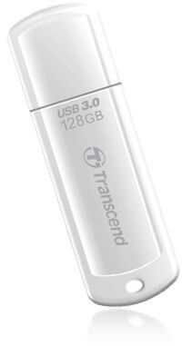 Флеш Диск Transcend 128Gb Jetflash 730 TS128GJF730 USB3.0 белый