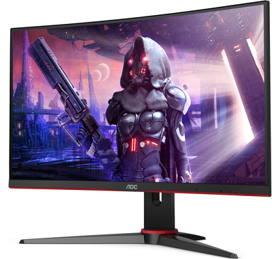 Монитор 24" AOC Gaming C24G2AE VA FHD D-Sub, HDMI, DP