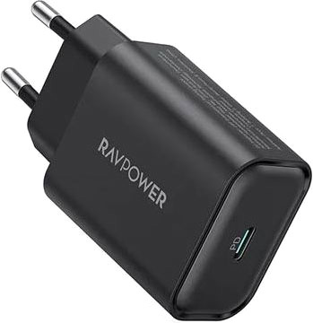 Зарядное устройство RAVPower 25W USB-C Wall Charger, White [RP-PC156]