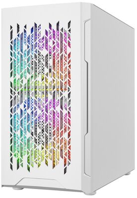 Корпус PowerCase Mistral Micro D3W ARGB, белый, mATX, без БП (CMMDW-A3)