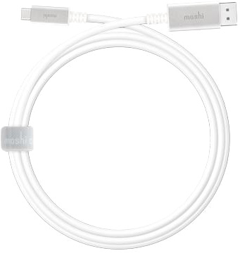 Кабель Moshi USB-C to DisplayPort, 1.5 м, White [99MO084102] (товар уценен)