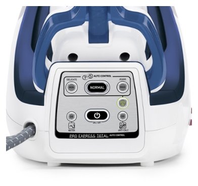 Паровая станция Tefal GV8932E0, белый/синий