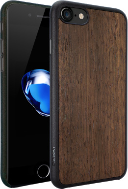 Чехол для iPhone 7/8 Ozaki O!coat 0.3+Wood, коричневый [OC736EB]