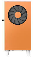 WIZMAX M-ATX Mini Tower case EM1 Woofer Orange