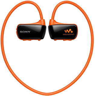 Цифровой аудиоплеер Sony NWZ-W274S 8 Гб, оранжевый