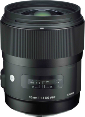 Объектив Sigma AF 35 мм f/1.4 DG HSM для Canon