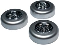 Фонарь 3020LED Мини-cветлячок 3 LED, серебристый, 3хAAA, 3шт. в упаковке