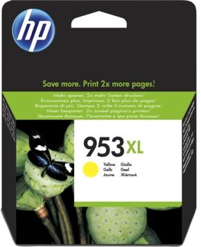 Картридж струйный HP 953XL F6U18AE желтый (1450стр.) для HP OJP 8710/8715/8720/8730/8210/8725