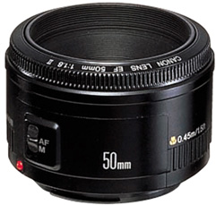 Объектив Canon EF 50 мм f/1.8 II